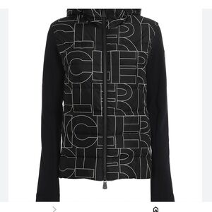 Moncler Grenoble Dixence Monogram Padded down Cardigan jacket Hooded size L